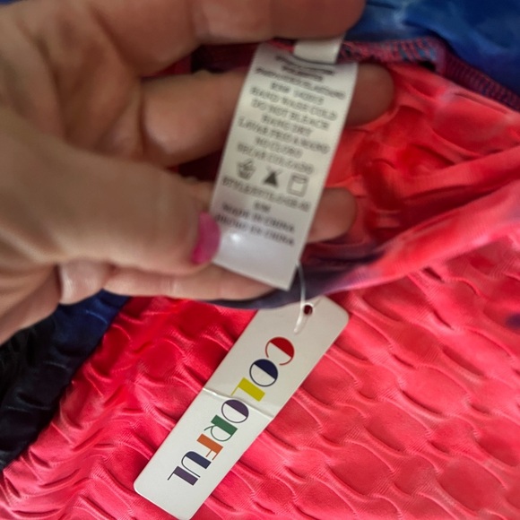 NWT Vibrant Tie-Dye Hoodie and squat proof Leggings Set size S/M - Picture 6 of 10